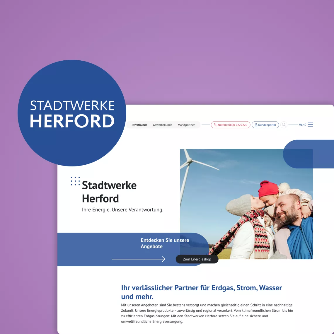 Vorschaubild des Kunden Stadtwerke Herford